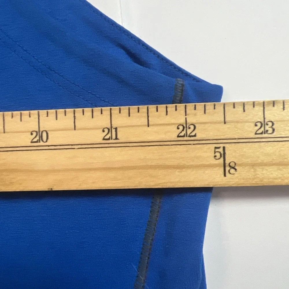 The North‎ Face Running Blue Tank Top Men's Size L Flash Dry Mountain Athletics